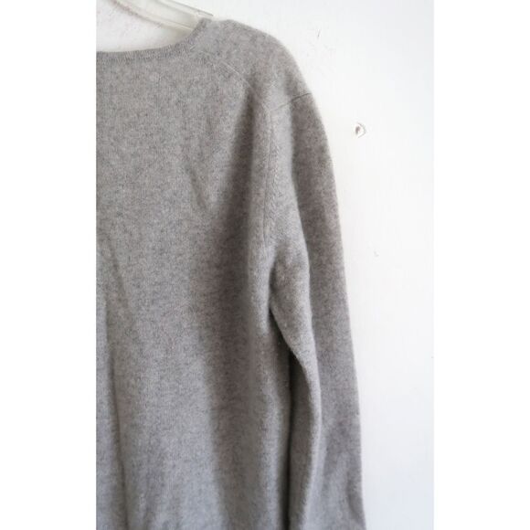 Charter Club Gray 2-Ply Cashmere Sweater - Size Medium - Picture 6 of 8